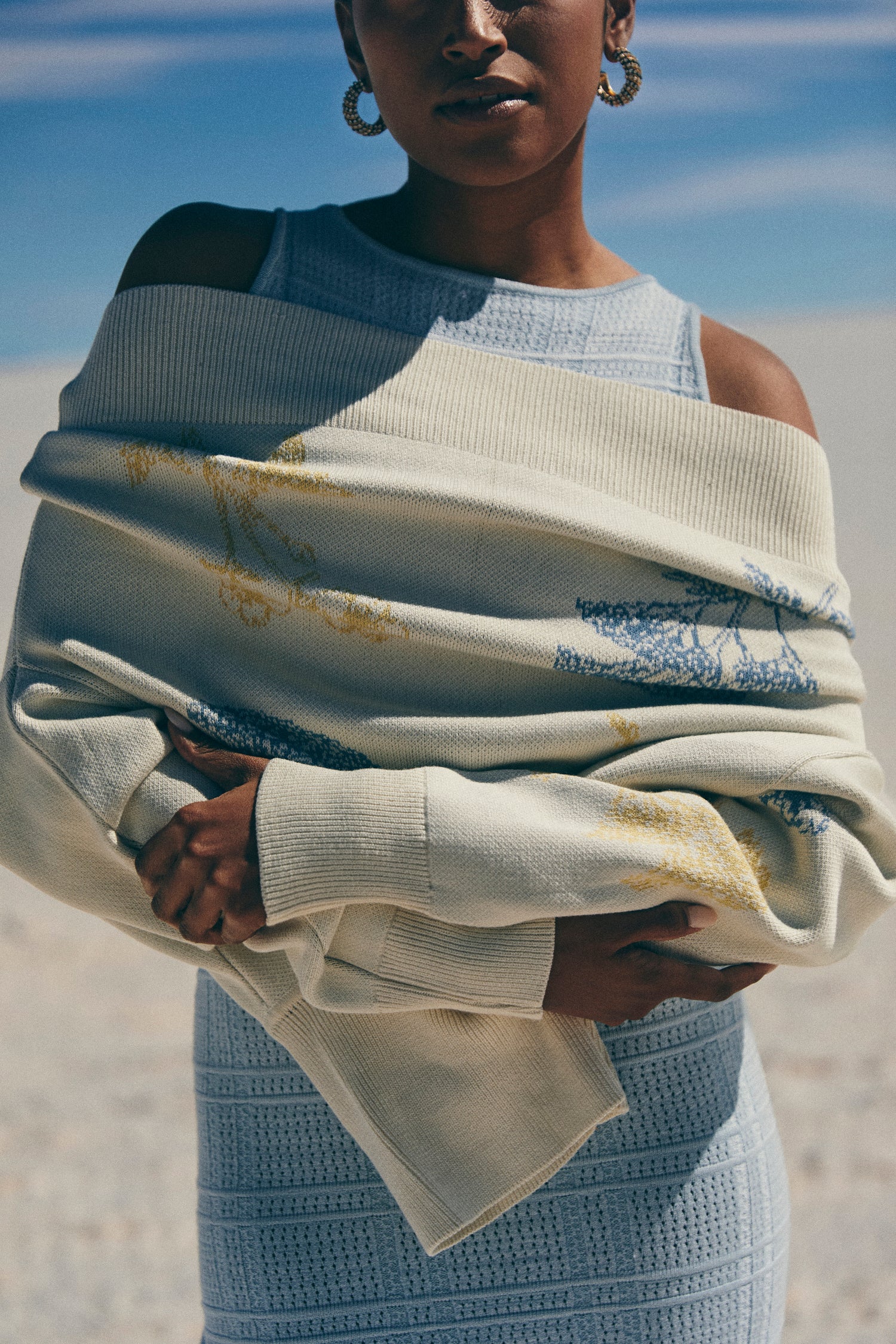 Ecru sweater