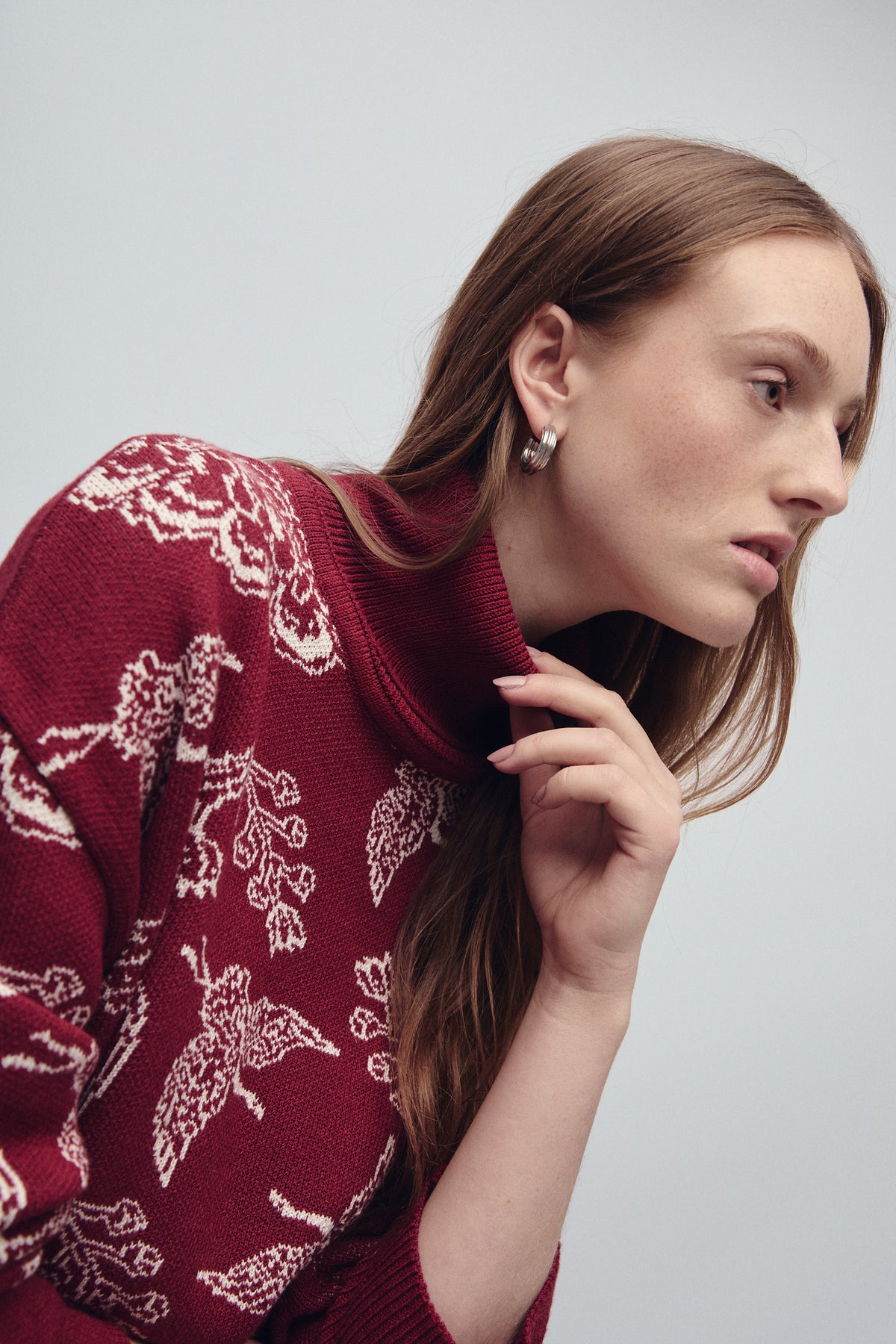 LEX SWEATER MERLOT