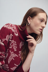 LEX SWEATER MERLOT