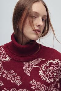 LEX SWEATER MERLOT