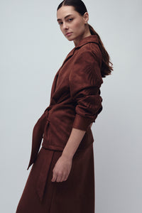 HALL SHIRT ESPRESSO