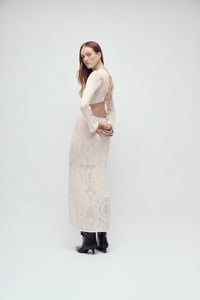 BLEECKER DRESS IVORY