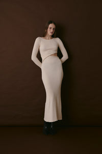 SUTTON DRESS ECRU