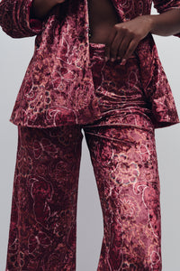 ABBEY PANTS ORACLES MERLOT