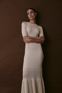 UNION DRESS ECRU