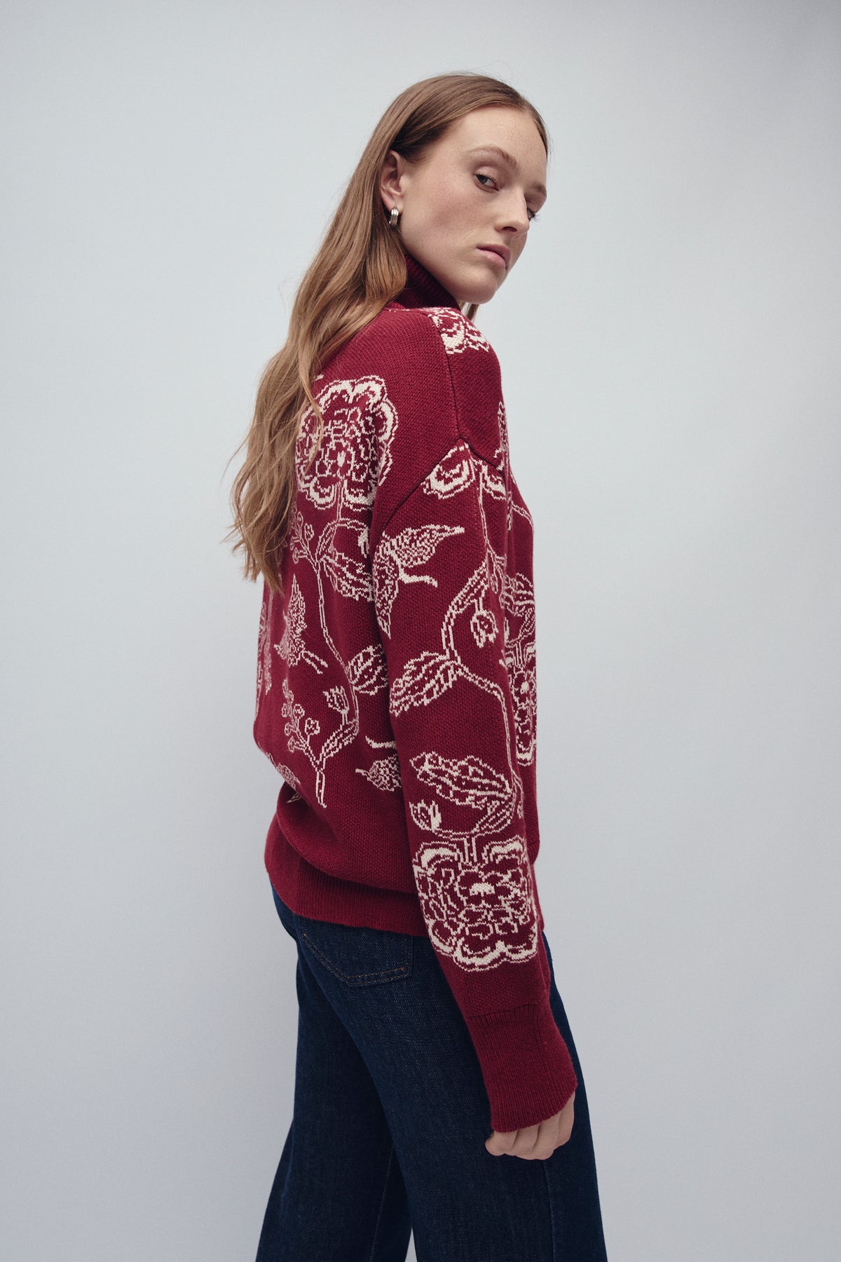 LEX SWEATER MERLOT