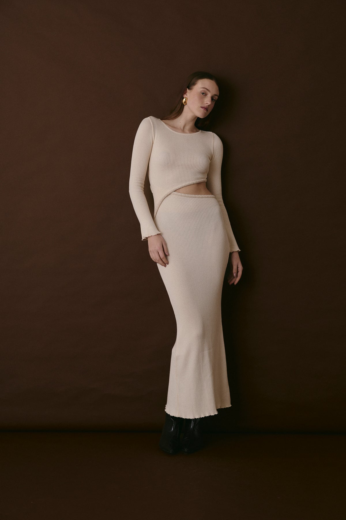 SUTTON DRESS ECRU