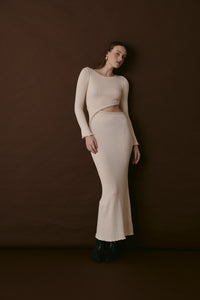 SUTTON DRESS ECRU