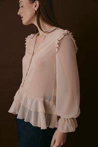 CHELSEA BLOUSE ECRU