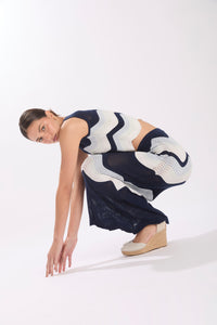 LOREN SKIRT MONACO BLUE