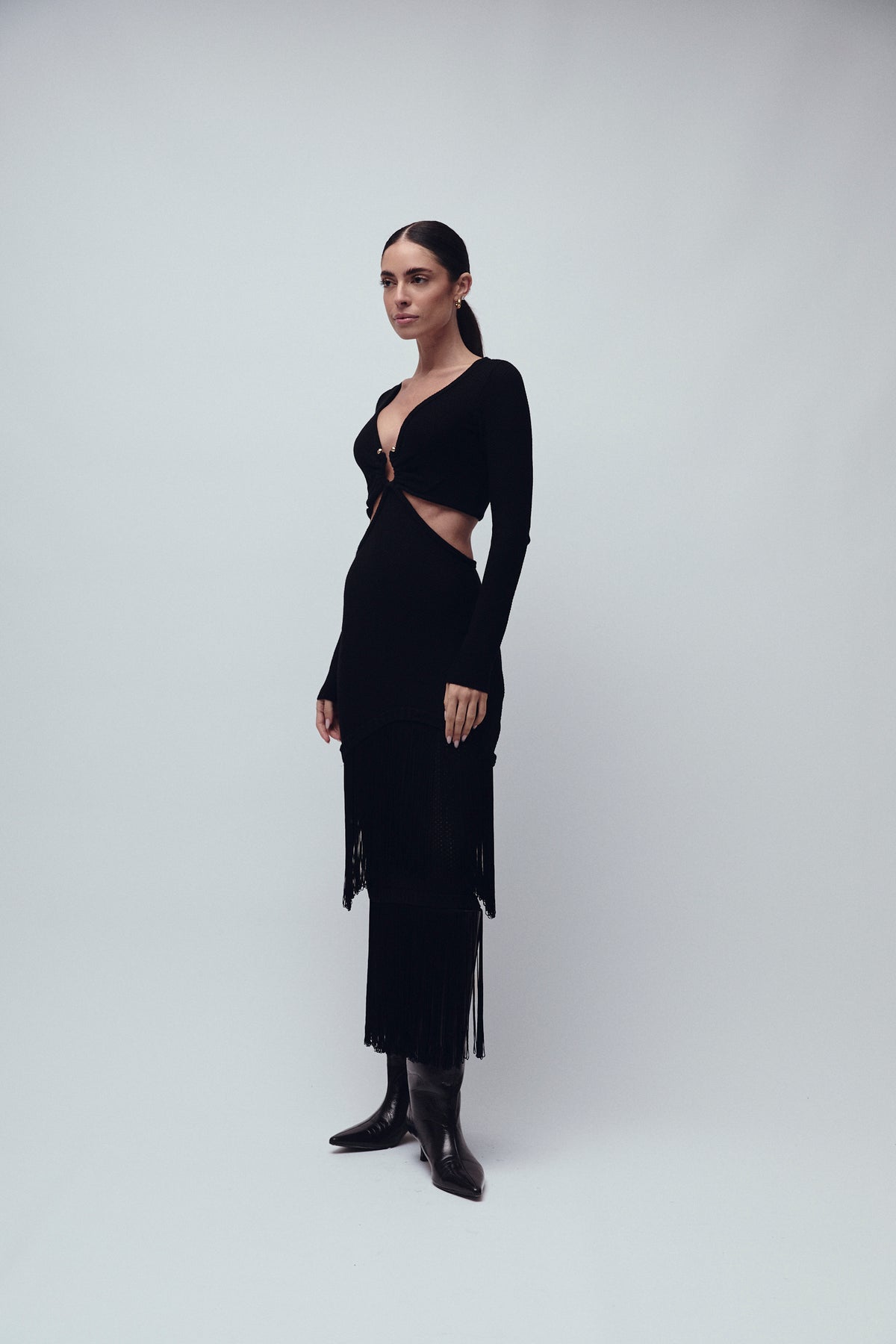 BOWERY DRESS BLACK