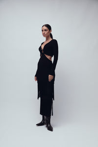 BOWERY DRESS BLACK