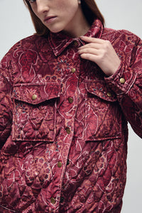 WEMBLEY JACKET ORACLES MERLOT