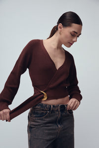NOMAD SWEATER ESPRESSO
