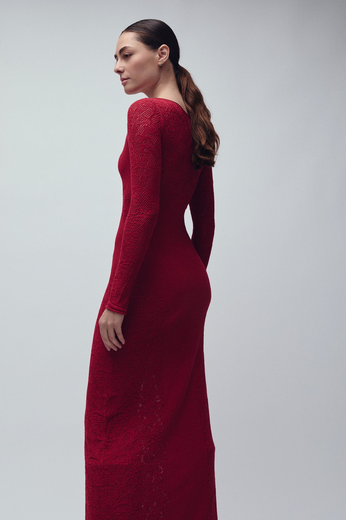 PARK DRESS SCARLET