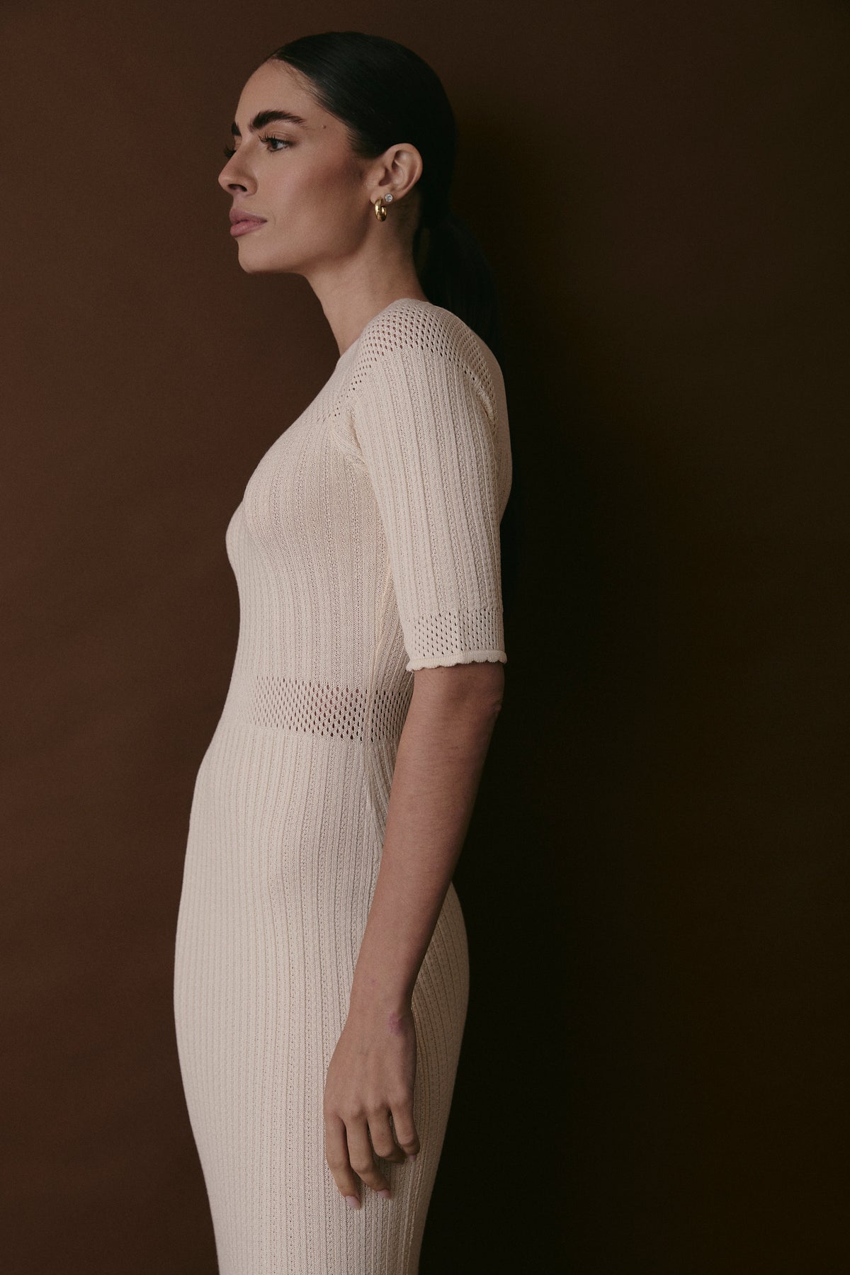 UNION DRESS ECRU
