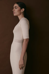 UNION DRESS ECRU