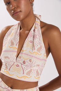 RAY TOP LEOPARD
