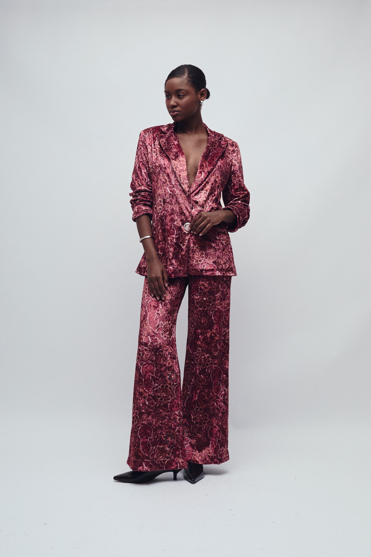ABBEY PANTS ORACLES MERLOT