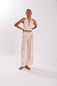 RAY PANTS LEOPARD