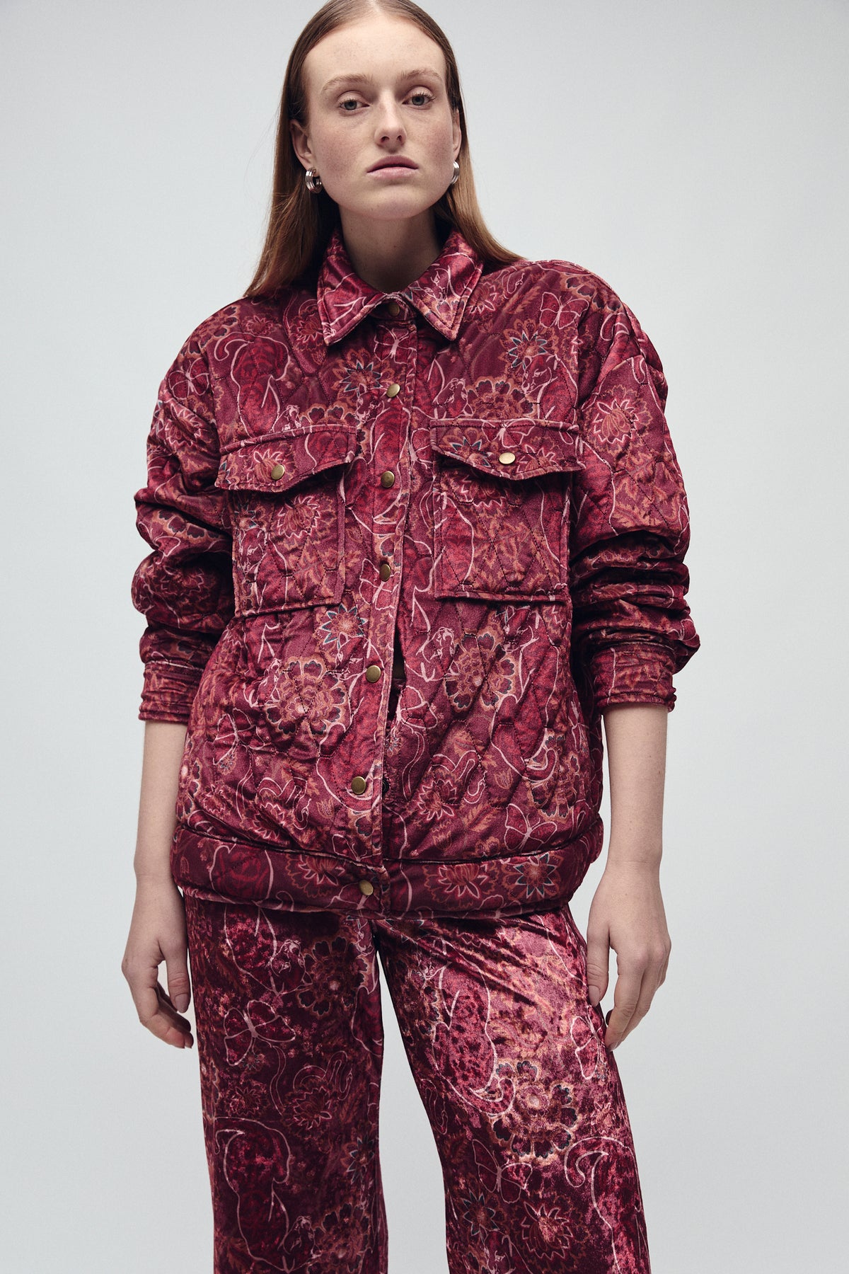WEMBLEY JACKET ORACLES MERLOT