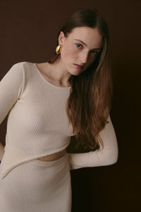 SUTTON DRESS ECRU