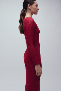 PARK DRESS SCARLET