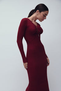 FRANKLIN DRESS MERLOT