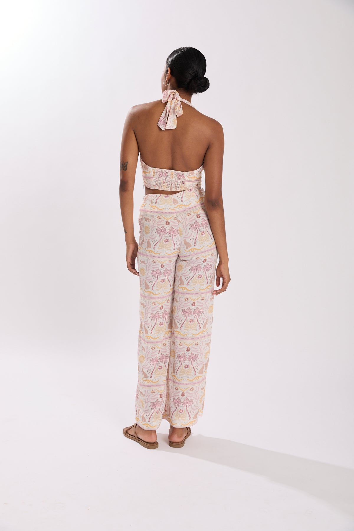 RAY PANTS LEOPARD