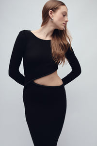 SUTTON DRESS BLACK