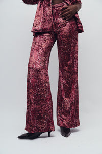 ABBEY PANTS ORACLES MERLOT
