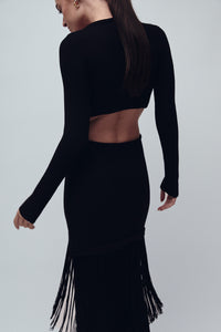 BOWERY DRESS BLACK