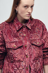 WEMBLEY JACKET ORACLES MERLOT