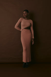 SUTTON DRESS MOCCA