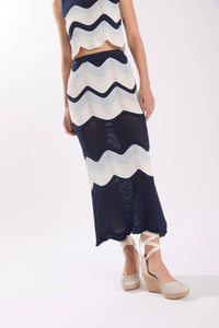 LOREN SKIRT MONACO BLUE