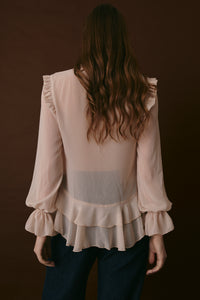 CHELSEA BLOUSE ECRU