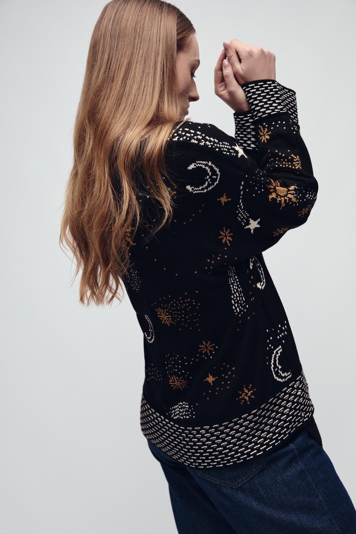 WINSTON CARDIGAN BLACK
