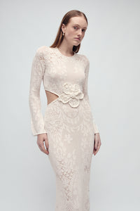 BLEECKER DRESS IVORY