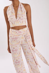 RAY PANTS LEOPARD