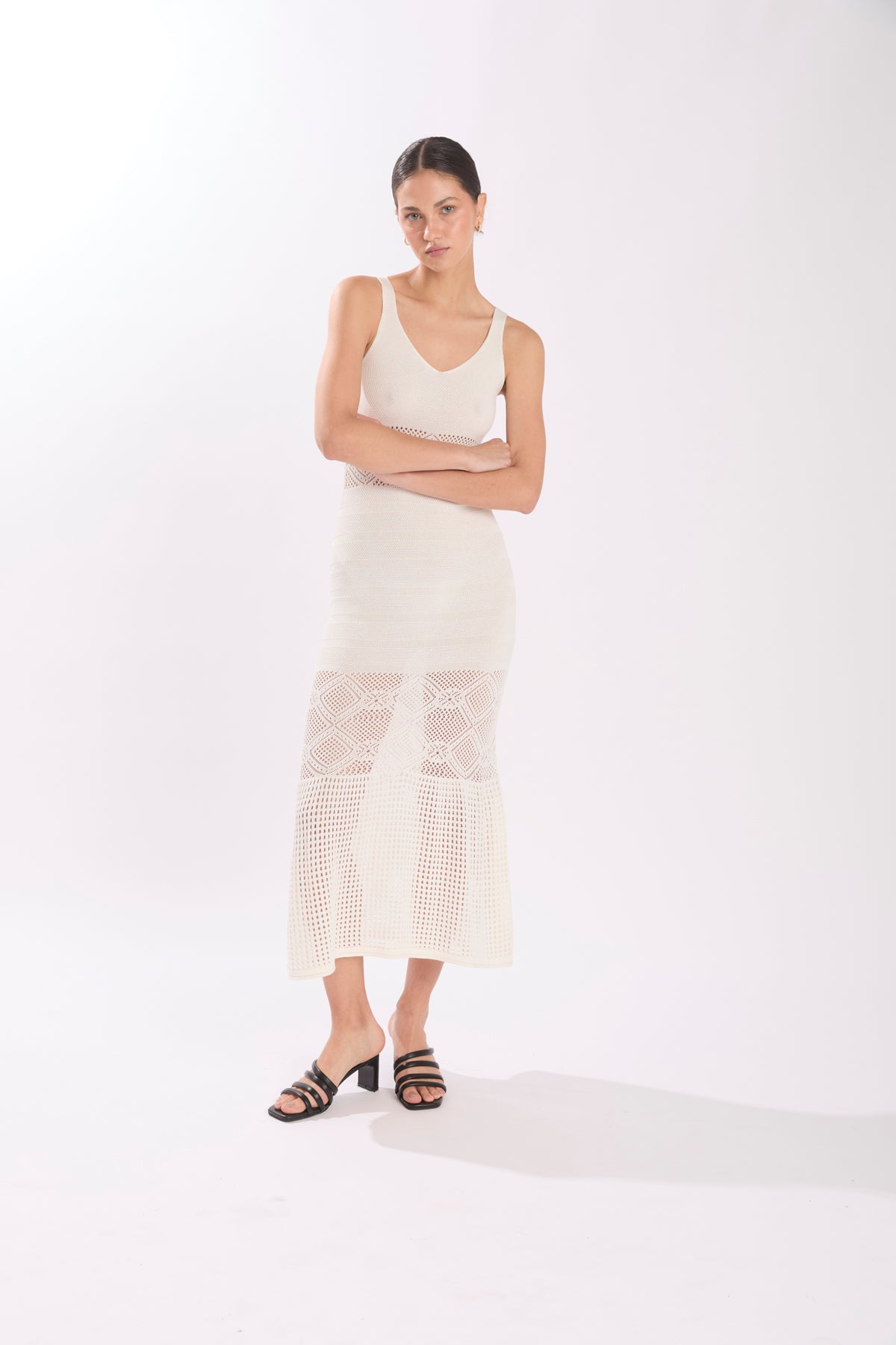 GRACE DRESS IVORY