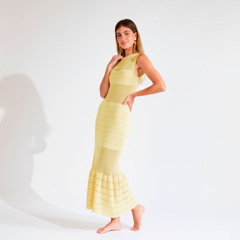 AMALFI DRESS SUNLIGHT