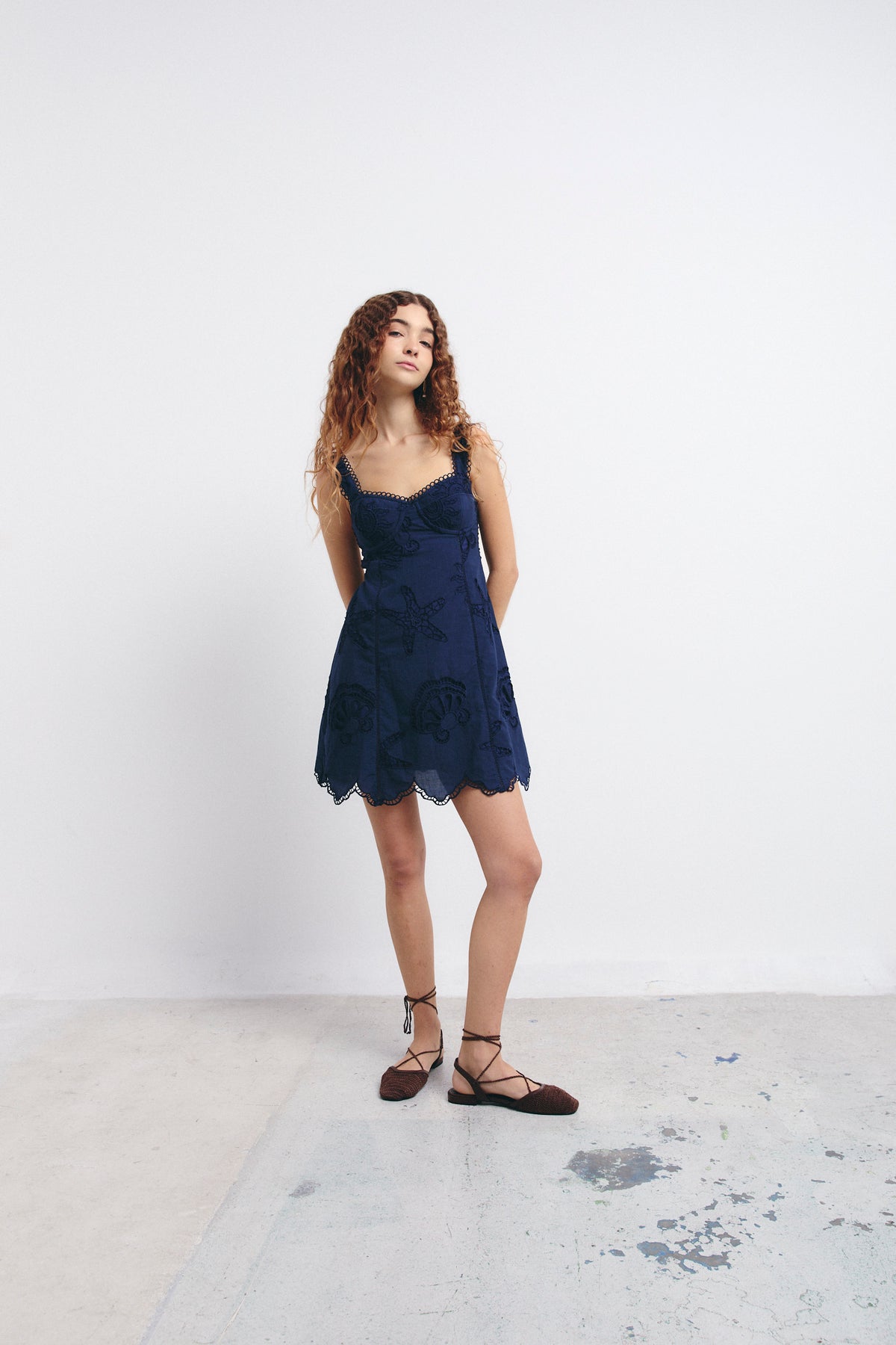 APOLLO DRESS AMALFI BLUE