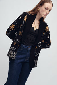 WINSTON CARDIGAN BLACK