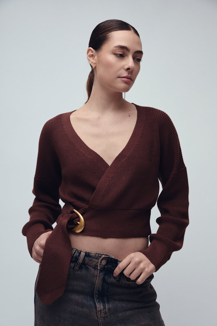 NOMAD SWEATER ESPRESSO