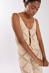 DYLAN VEST MACADAMIA