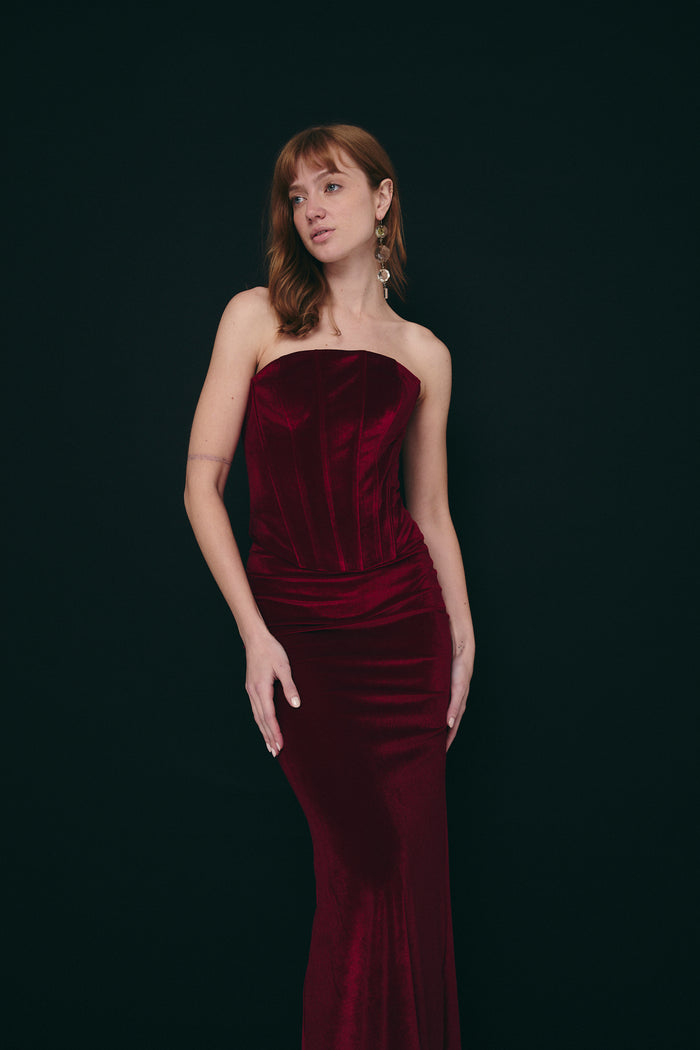 TAHOE SKIRT MERLOT