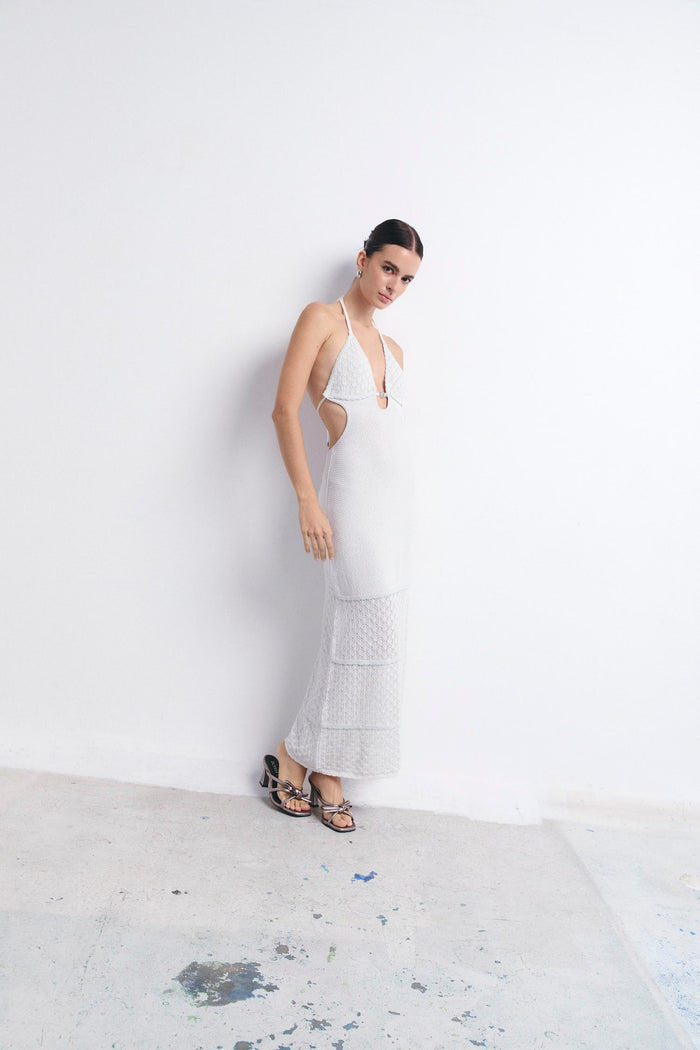 ALBA DRESS IVORY