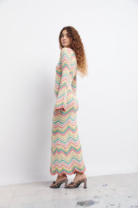 VIRGINIA DRESS RAINBOW