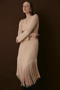 MERCER DRESS MACADAMIA