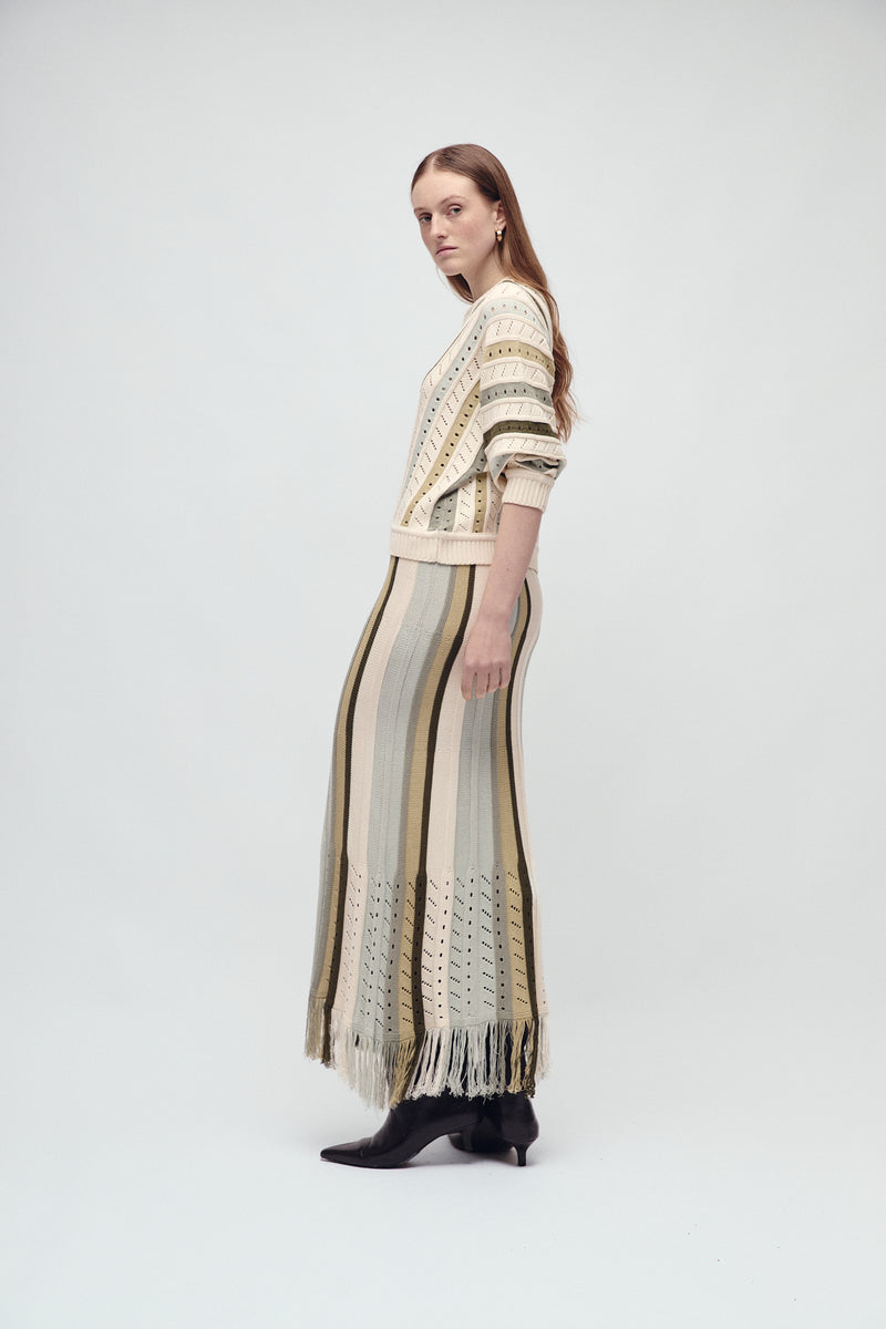 MALCOM SKIRT SEAGRASS